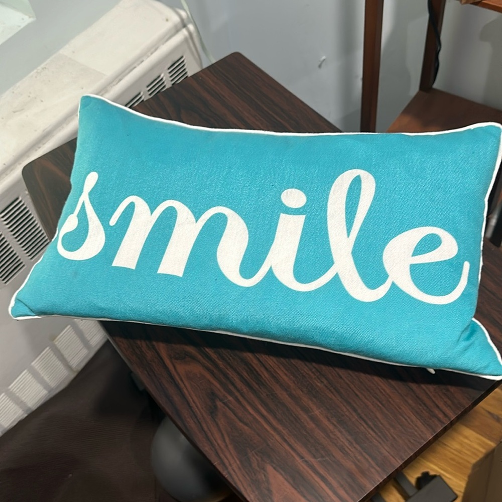 Smile Decor Pillow